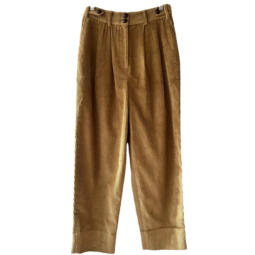 NWT Doen Atherton Corduroy Trouser Chestnut 6